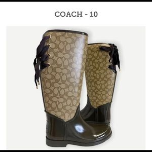 Coach boots (10)
